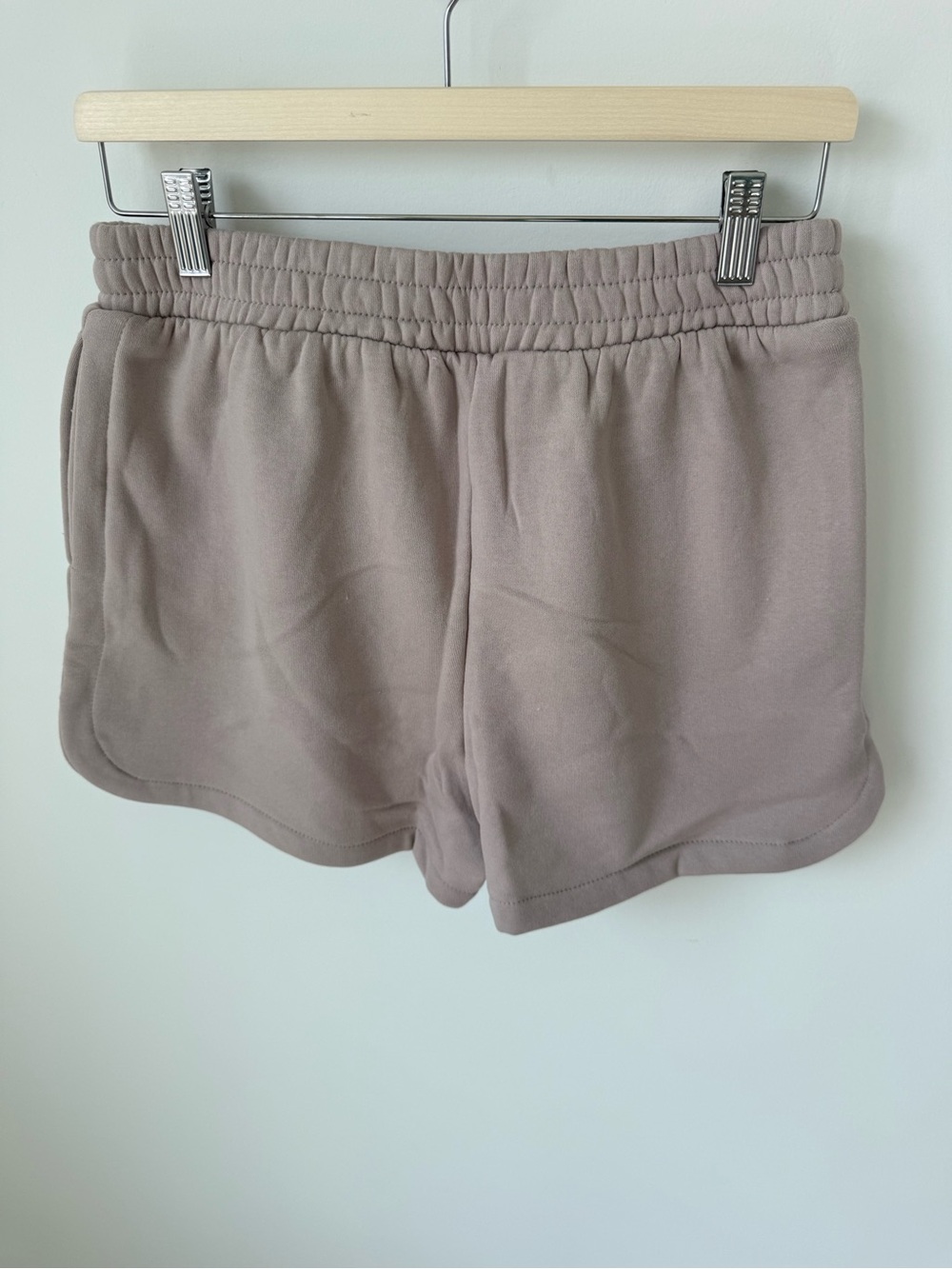 Zenana NWT Crewneck Sweater and Short Set in Ash Mocha | L - Picture 7 of 10
